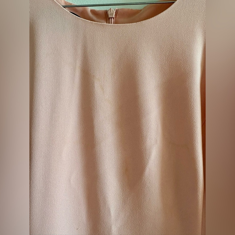Kasper Soft Pink Midi Skirt - Picture 6 of 6